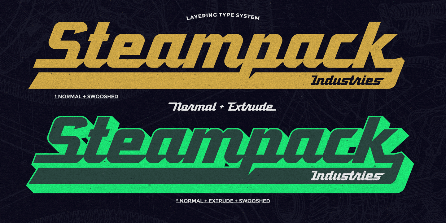 Example font Atomicaboy #4